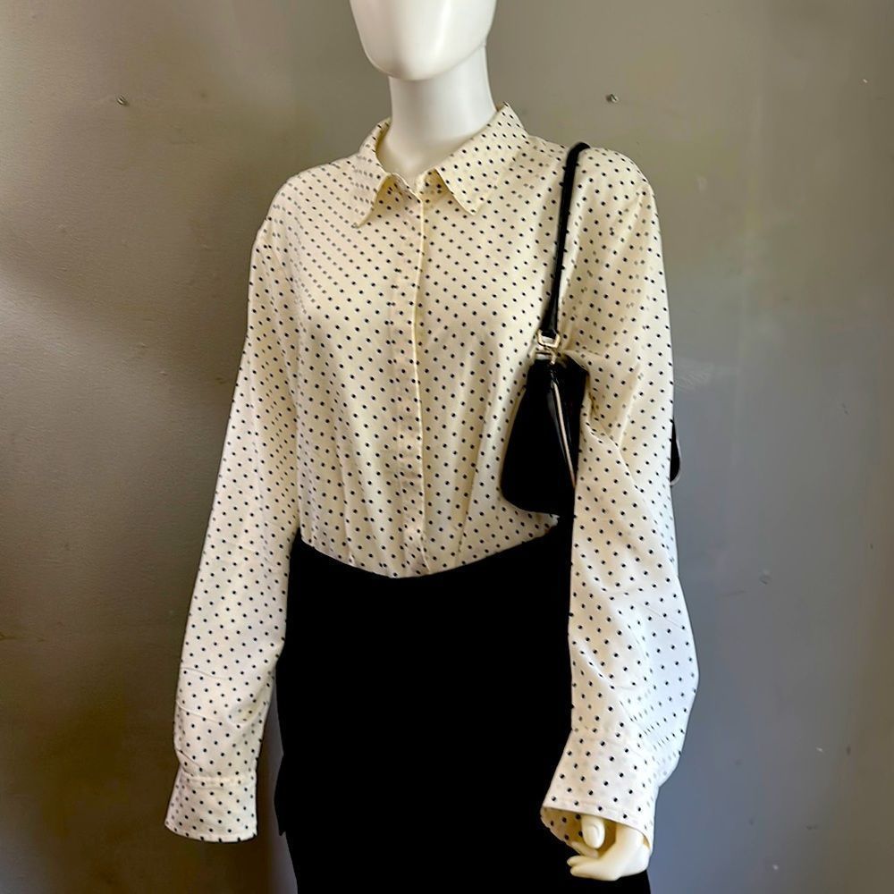 Ralph Lauren Polka Dot Blouse